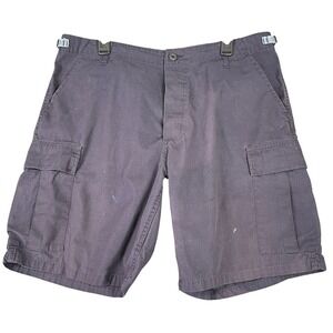 Vintage 90s Surplus Sam Cargo Shorts Military Tactical Ripstop Adjustable L Mens